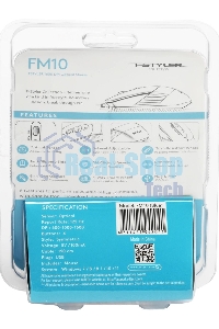 Мышь проводная A4Tech Fstyler FM10 черный/синий, 1600 dpi, USB, кнопки - 4