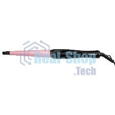 Щипцы для завивки волос Starwind SHS 7035 черный/фиолетовый, 13-19 мм, 200 °C, 1 режим