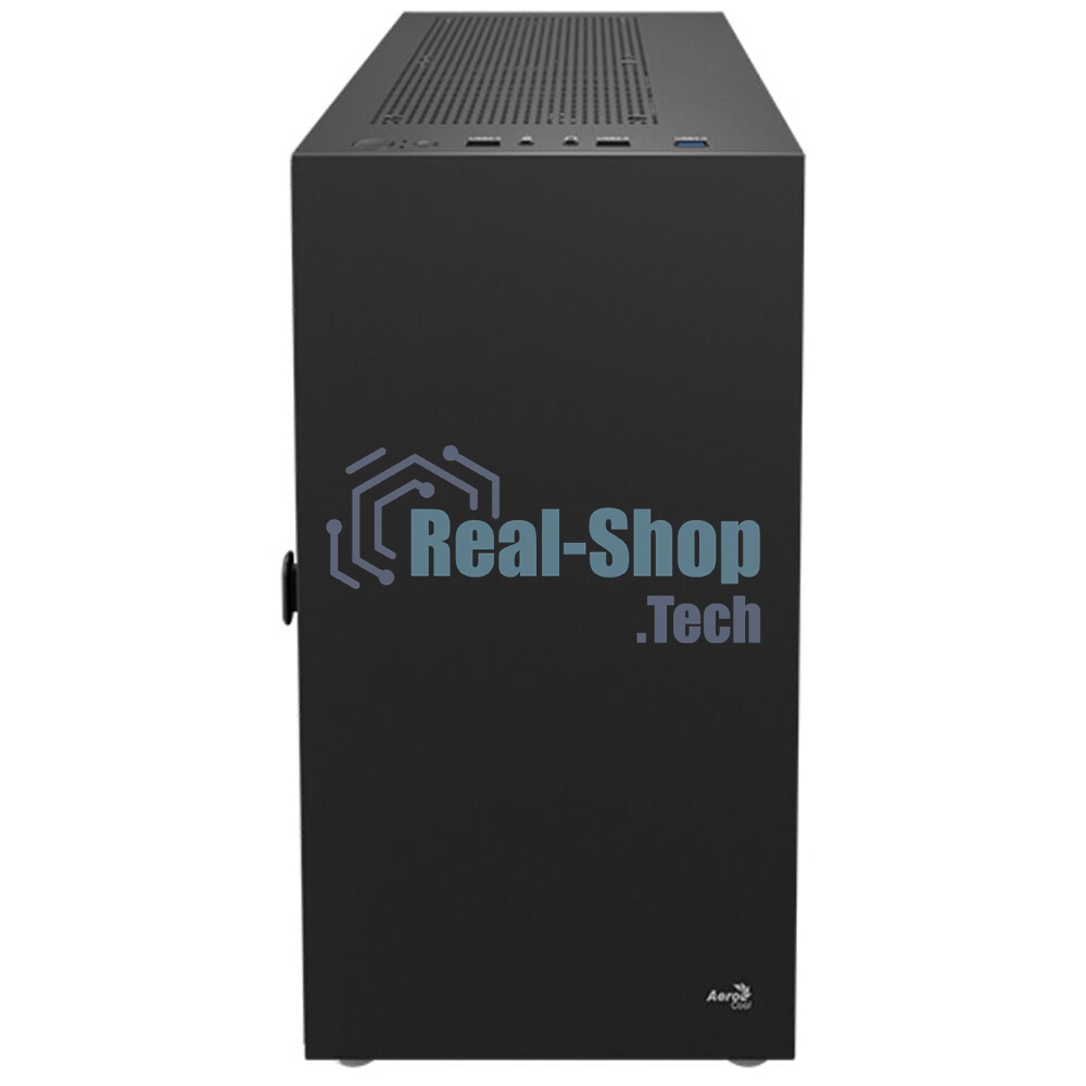 Компьютерный корпус Aerocool/Formula CS-111-G-BK-v1 (mATX, 0.5мм, стекло, USB 3.0 x1, USB 2.0 x2, 1x 12cm Black Fan)
