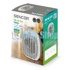 Тепловентилятор Sencor SFH 7017WH, белый, 2000 Вт, 20 м2, термостат