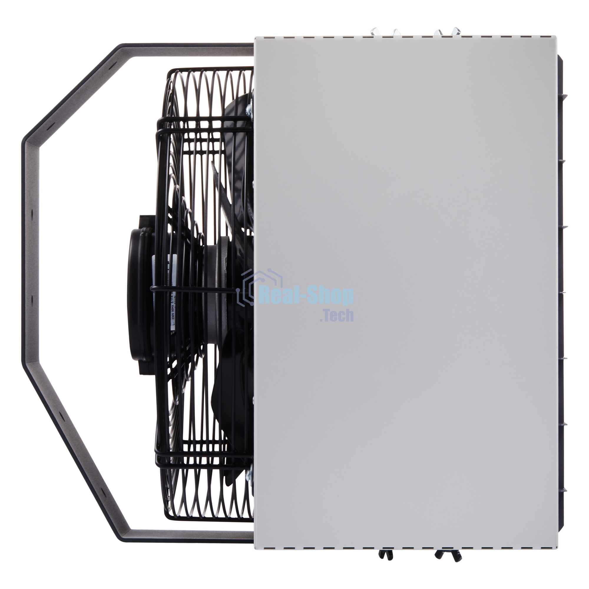 Тепловентилятор Ballu BHP-MW2-10, серый, 10 кВт, 100 м2, механический термостат, пульт д/у