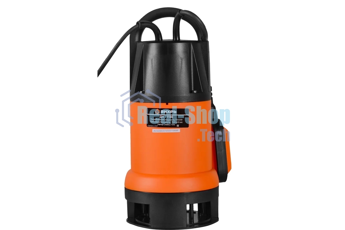 Дренажный насос Вихрь ДН-1100 68/2/7