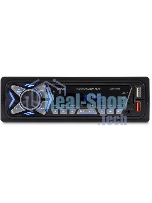 Автомагнитола Digma MCP-227B, 1 DIN, Bluetooth, USB Type-A, AUX, пульт ДУ
