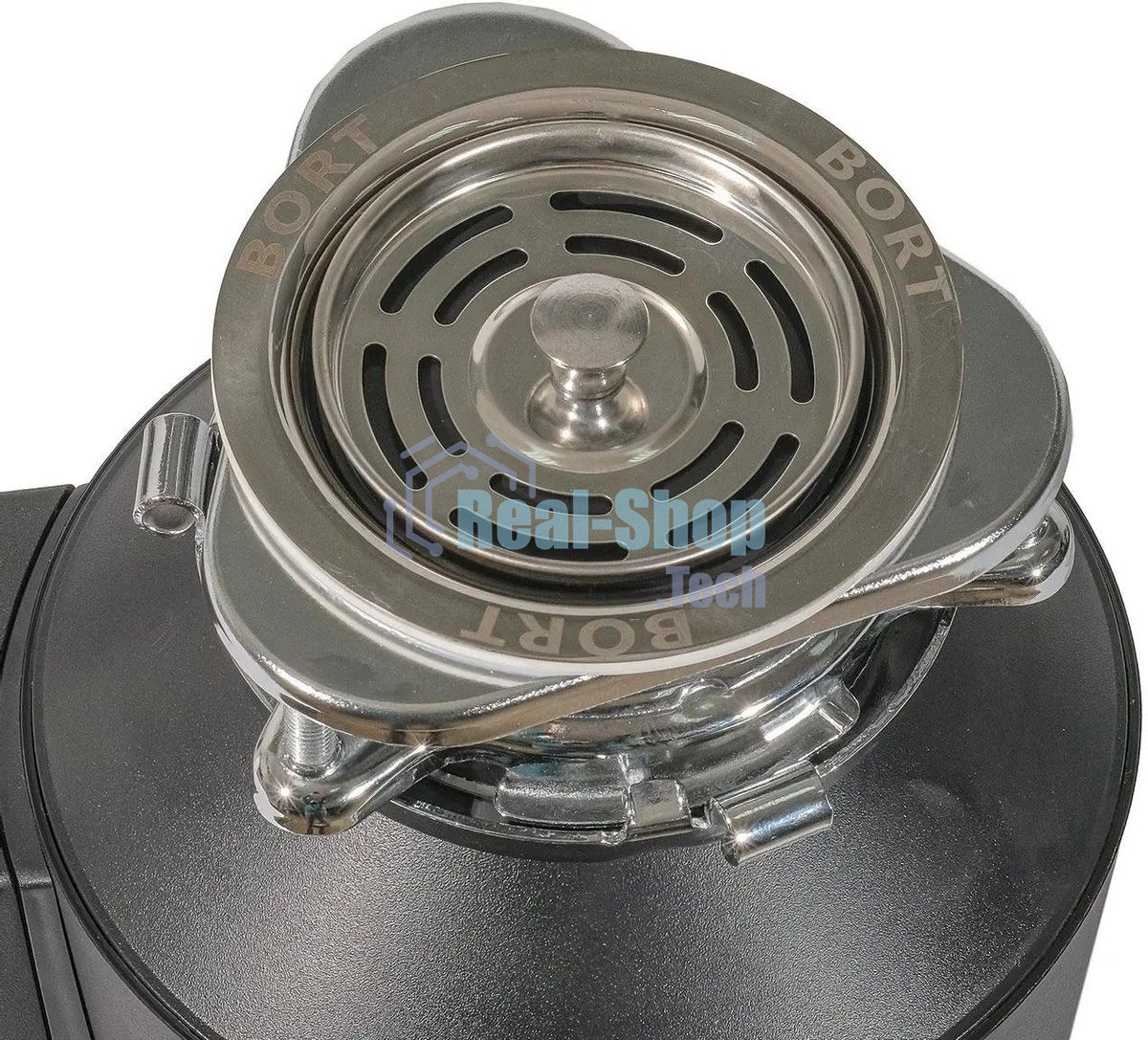 Измельчитель пищевых отходов Bort Alligator Green 750Вт черный