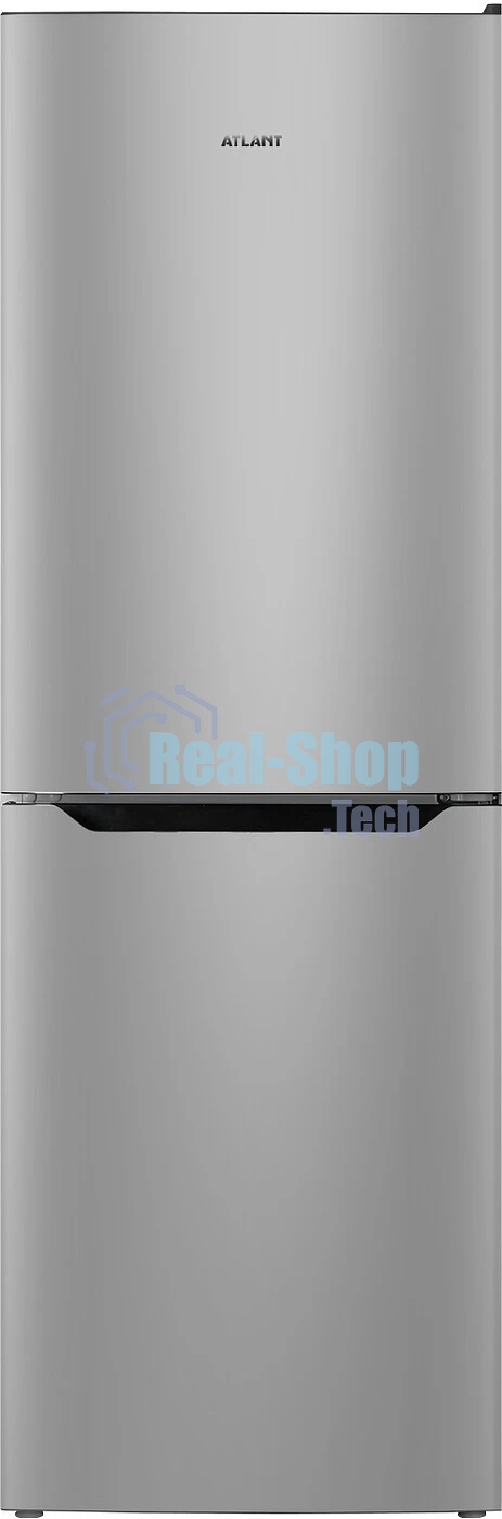 Холодильник Atlant ХМ 6619-189 серебристый двухкамерный 205/119л морозилка снизу