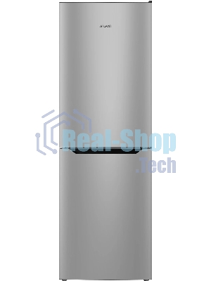 Холодильник Atlant ХМ 6619-189 серебристый двухкамерный 205/119л морозилка снизу