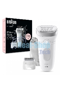 Эпилятор BRAUN SE7-041 белый/серебристый