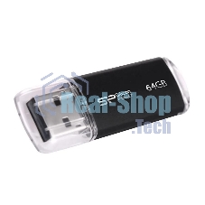 Флешка USB Silicon Power R/W USB 64Gb Ultima II SP064Gb,UF2M01V1K USB 2.0, черный