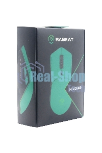 Мышь беспроводная/проводная Raskat MG009WR зеленый, 5000 dpi, радиоканал, USB, кнопки - 7