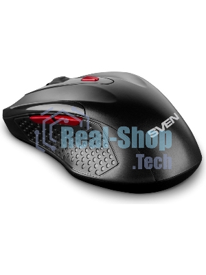 Мышь беспроводная SVEN RX-450W черный, 3200 dpi, радиоканал, USB, кнопки - 6