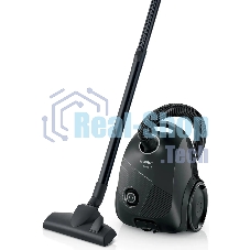 Пылесос Bosch BGBS2BA1P черный, 600 Вт, уборка сухая, пылесборник мешок 3.5 л
