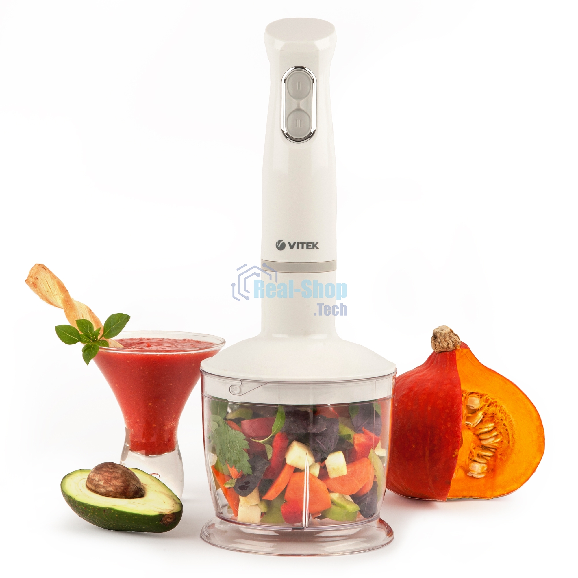 Блендер VitekVT-3413 W белый