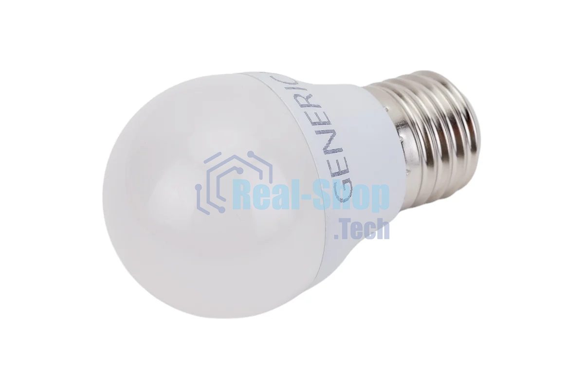 Лампа светодиодная GENERICA LL-G45-12-230-30-E27-G G45 12 Вт шар 3000К E27 230В