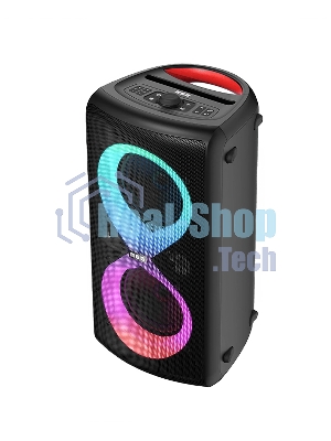 Портативная колонка MEG SPA130BL, 130Вт, Bluetooth 5.3, время работы до 12ч, черная