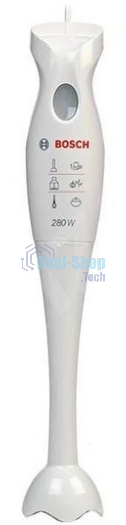 Блендер погружной Bosch MSM 6B100 белый, 280 Вт, 1 скорость