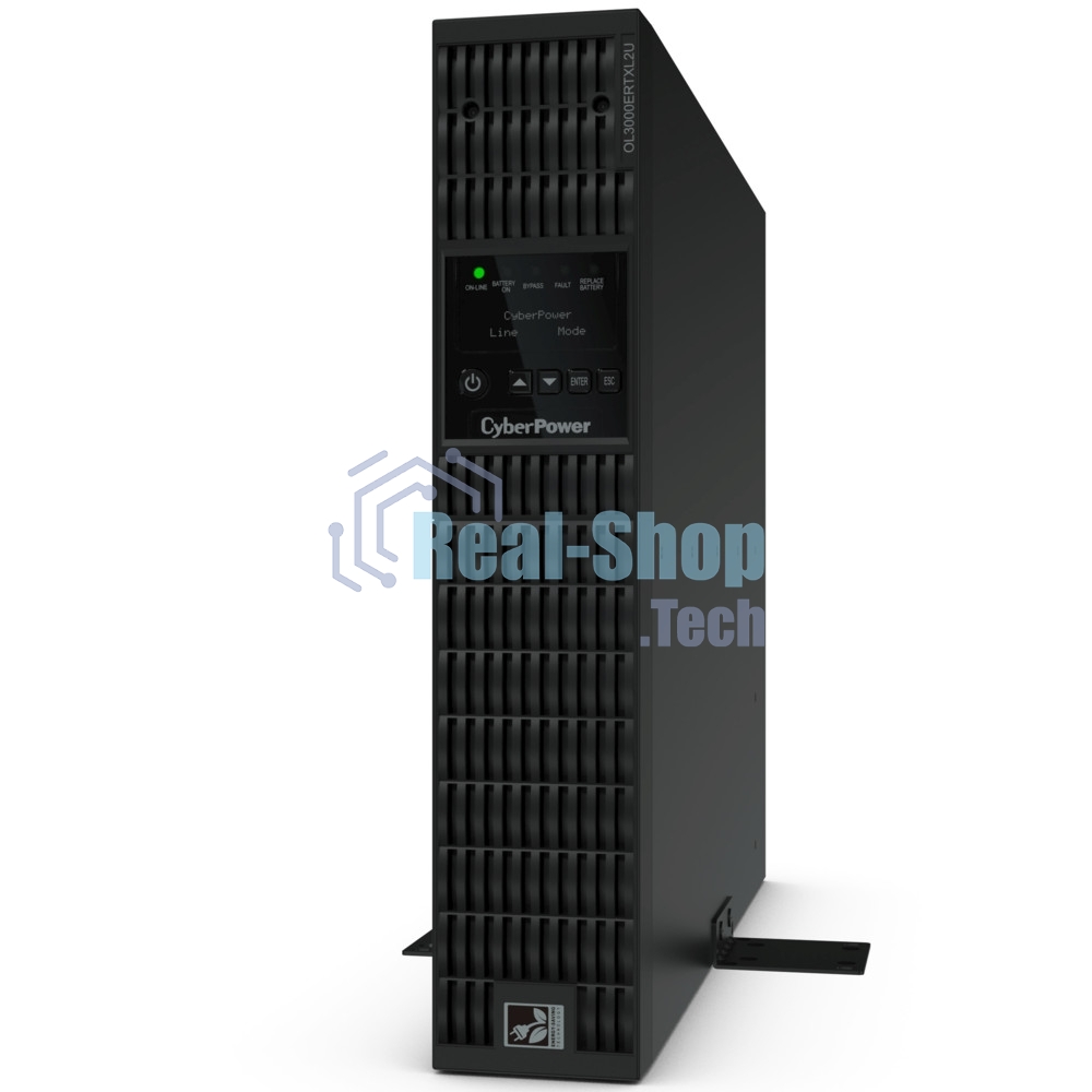 Источник бесперебойного питания Online CyberPower OL3000ERTX L2U 3000VA/2700W USB/RS-232/Dry/EPO/SNMPslot/RJ11/45/ВБМ (8 IEC С13, 1 IEC C19)