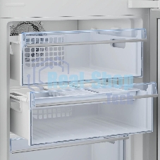 Встраиваемый холодильник Beko BCNA306E3S белый, 2 камеры, 215/69 л., морозилка снизу, No Frost