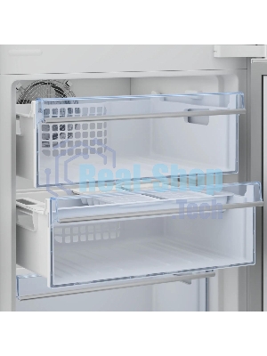 Встраиваемый холодильник Beko BCNA306E3S белый, 2 камеры, 215/69 л., морозилка снизу, No Frost