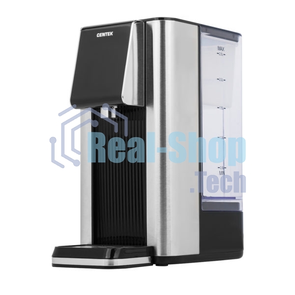 Термопот проточный Centek CT-3201 2,5 л, 2600 Вт, черный/серебристый