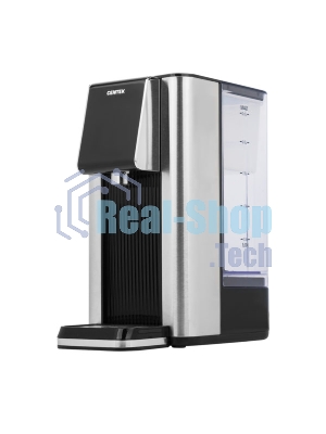 Термопот проточный Centek CT-3201 2,5 л, 2600 Вт, черный/серебристый
