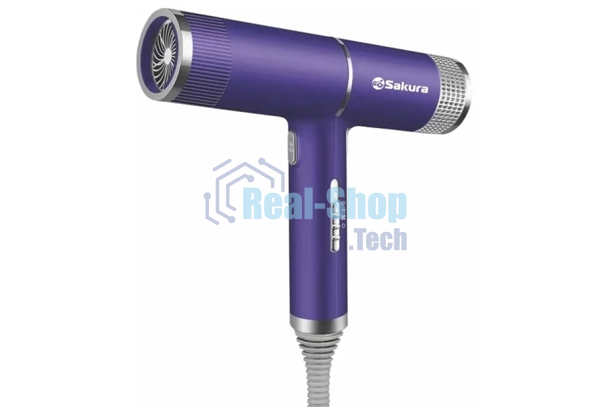 Фен Sakura SA-4051V 1600Вт 3реж хол.сушка LED подсветка
