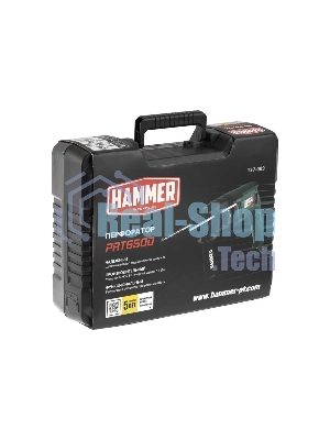 Перфоратор Haммer Flex PRT650D 650 Вт SDS+ 24мм 0-1000об/мин 2.4Дж 3 режима кейс