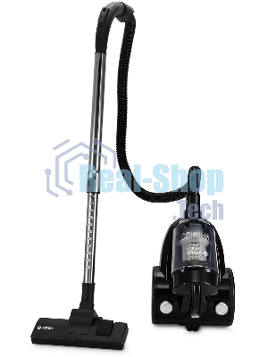 Пылесос Vitek VT-1841 черный, 200/1500 Вт, уборка сухая, пылесборник контейнер 1.5 л
