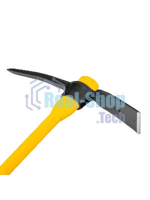 Кирка Denzel 2250 г, широкая, фиберглассовая обрезиненная рукоятка 900 мм