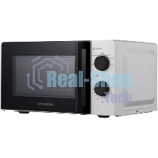 Микроволновая печь Hyundai HYM-M2047 белый, 20 л, 700 Вт, переключатели - поворотный механизм