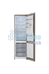 Холодильник Hotpoint HT 7201I BZ O3 бронзовый двухкамерный 239/83л морозилка снизу, No Frost