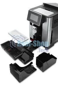 Кофемашина Delonghi ECAM610.55.SB 1450Вт черный/серебристый