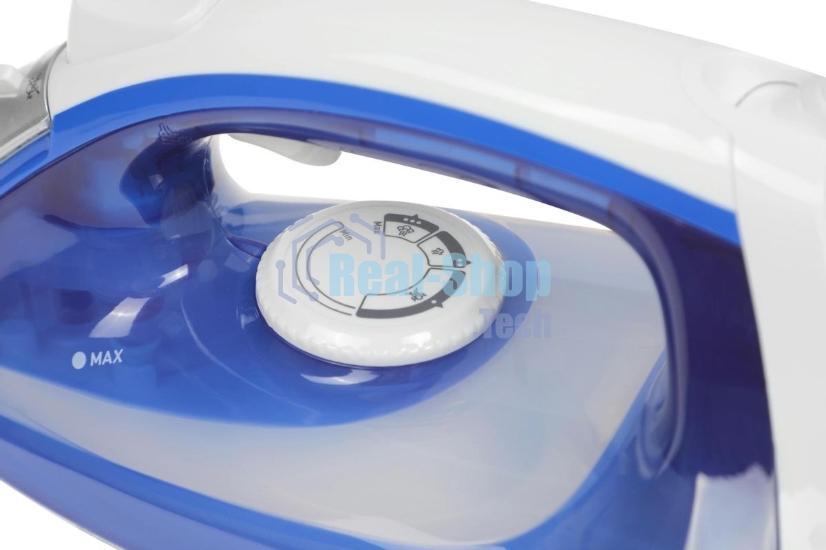 Утюг Tefal FV1711E0 синий/белый, 1800 Вт, 20 г/мин, 80 г/мин, 200 мл