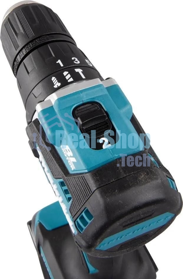 Дрель-шуруповерт Makita DHP487Z, 18 В, 0 Ач, 40 Нм, бесщеточный, ударный