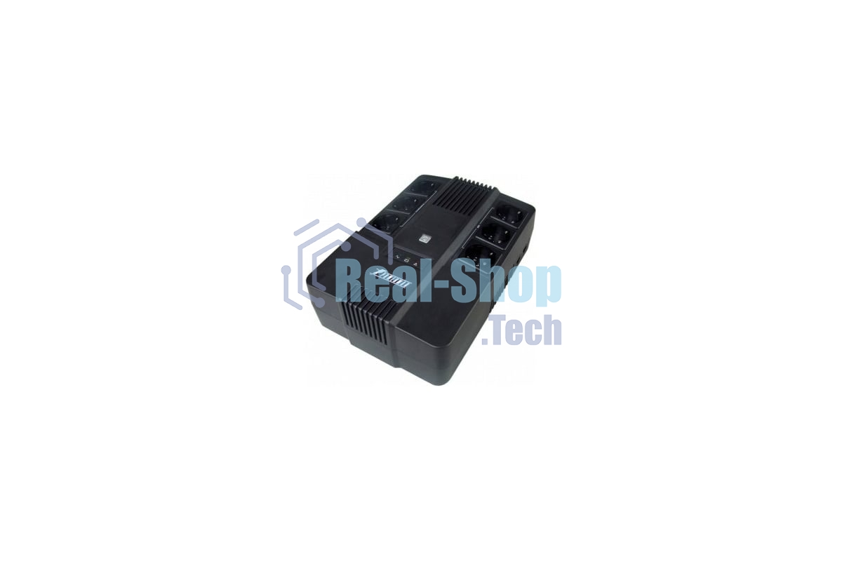 Источник бесперебойного питания Powerman BRICK 800 / 800 ВА / 480 Вт / 6 x CEE 7 (евророзетка)