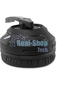 Гарнитура беспроводная/проводная с микрофоном Оклик HS-L420G черный накладные BT оголовье (1939799)