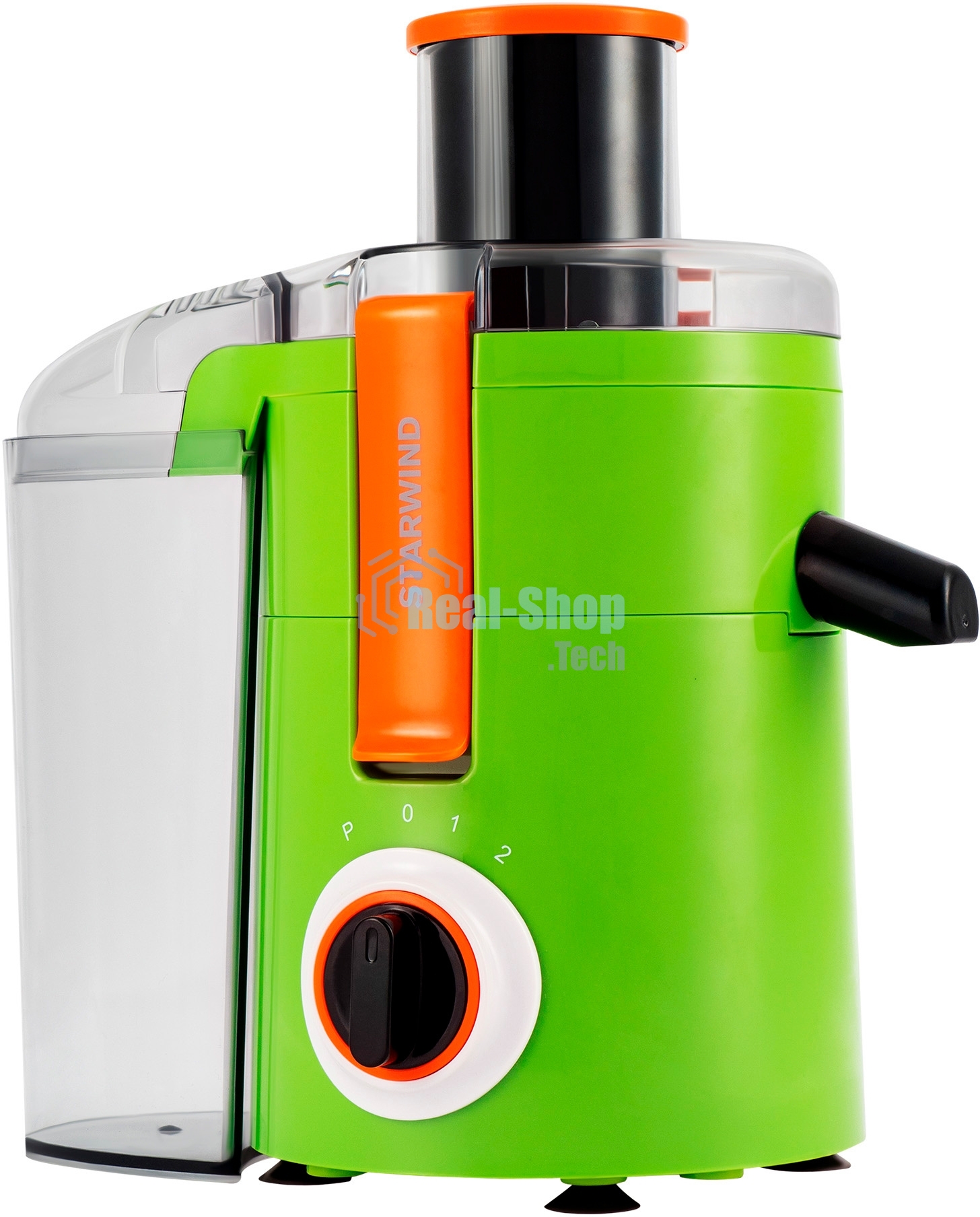 Соковыжималка центробежная Starwind SJ2236 500Вт рез.сок.:400мл. зеленый/белый