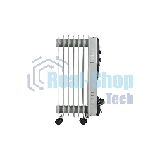 Обогреватель масляный Neoclima NC 9307 белый/черный, 1500 Вт, 15 м2, термостат 28742