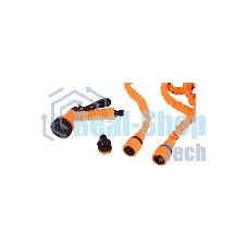 Набор для полива с растягивающимся шлангом 80м Вихрь