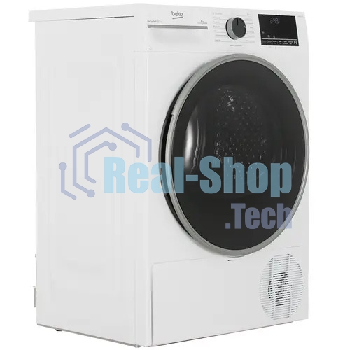Сушильная машина Beko B3T47239 белый, 7 кг, сушка - тепловой насос, программ - 15, 59.7 x 84.6 x 54.3 см