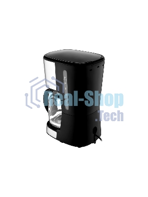 Кофеварка капельная BRAYER BR1122 черный, исп. кофе - молотый, 1.5 л, 900 Вт
