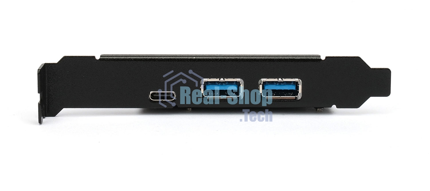 Контроллер USB 3.1 Gembird SPCR-03 в разъем PCI-e, 2xUSB-A + 1xType-C