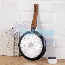 Сковорода блинная Maunfeld ALVA MF22LV01PP из литого алюминия, 22 см