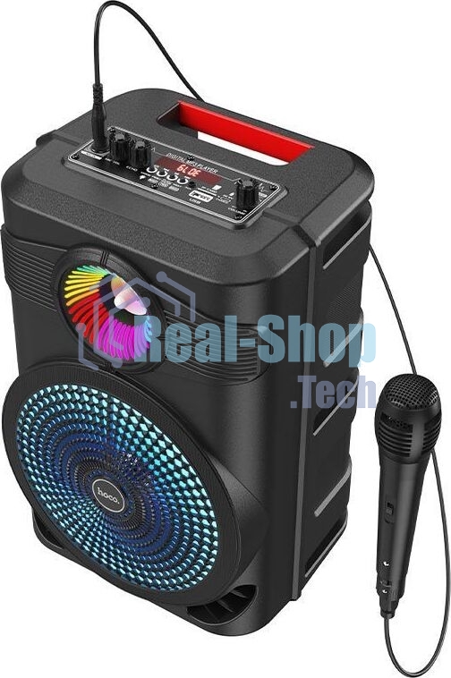 Портативная колонка с микрофоном большая HOCO BS46