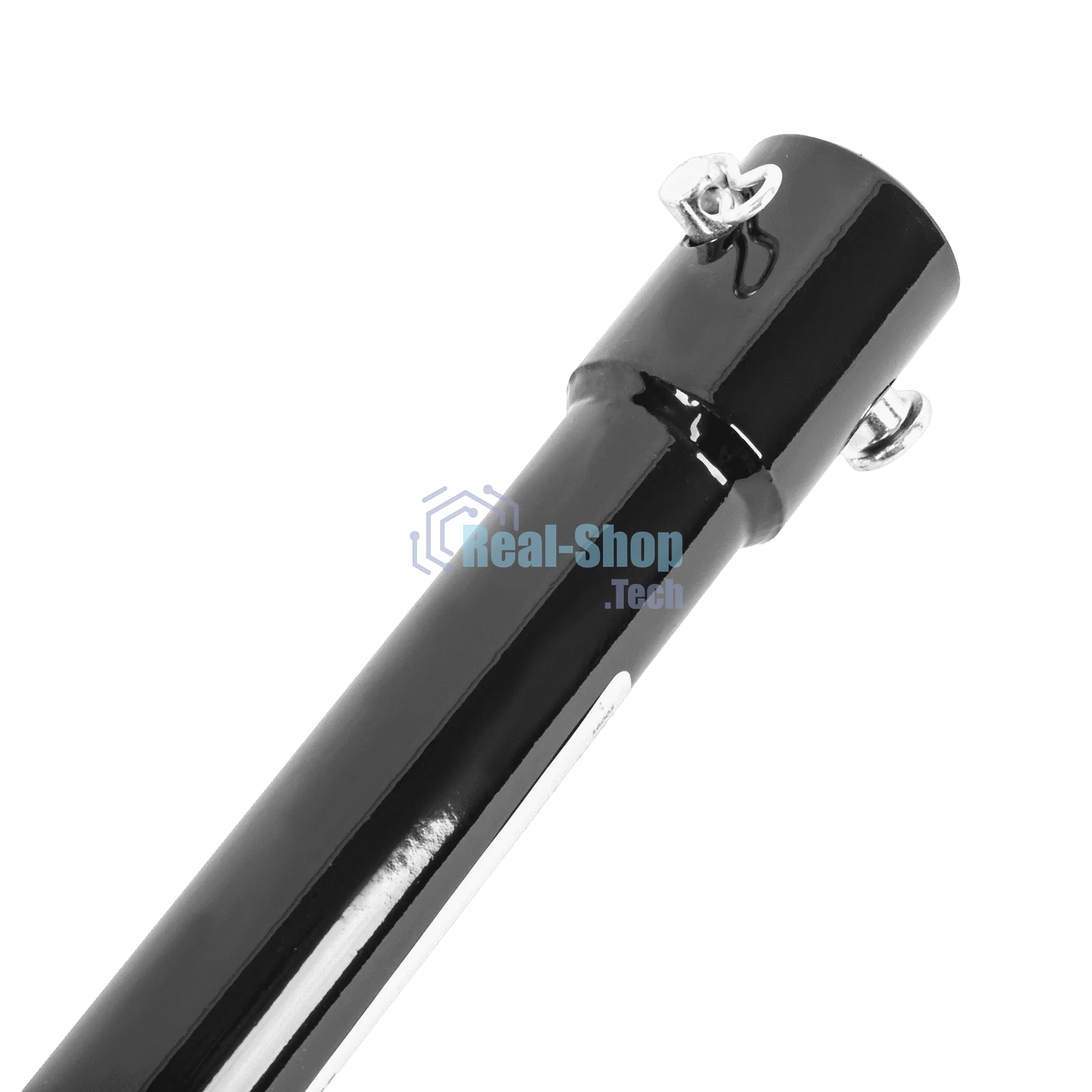 Шнек для грунта Denzel ER-80, диаметр 80 мм, длина 800 мм, соединение 20 мм, съемный нож