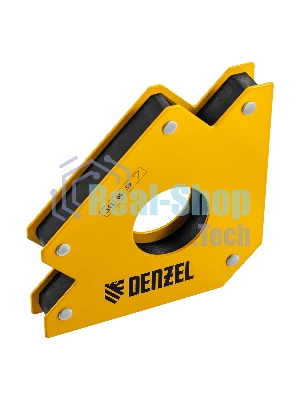 Фиксатор магнитный Denzel для сварочных работ усилие 75 LB