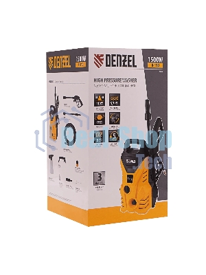Мойка высокого давления Denzel R-110 1500 Вт, 110 бар, 5,7 л/мин, переносная
