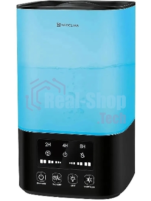 Увлажнитель воздуха Neoclima Vision LED 2.5L черный, 25 м², 2.5 л