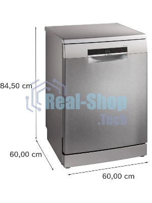 Посудомоечная машина Bosch Serie 6 SMS6EMI38Q, нержавеющая сталь, 60 см, 13 компл., 46 дБ, класс A