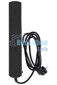 Сетевой фильтр Ippon BK-6-EU-1.8-10-B 1.8 м (6 розеток) черный (коробка)