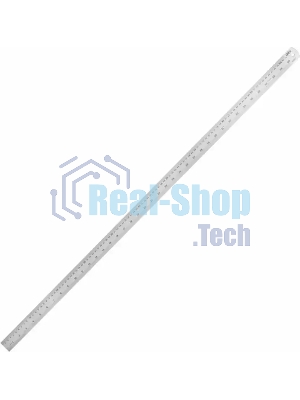 Линейка стальная Deli DL8100Y 1000мм нержавеющая сталь